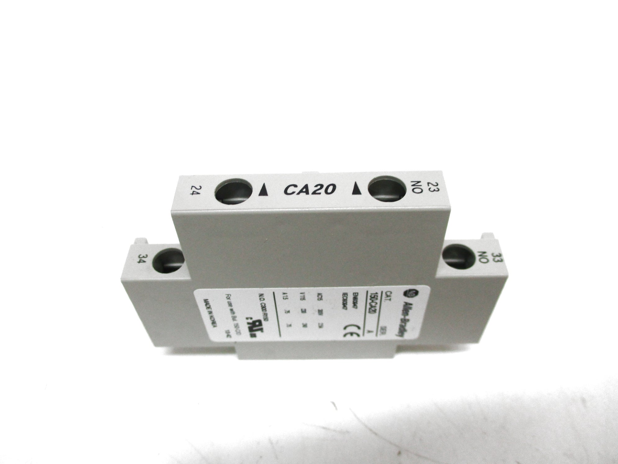 ALLEN BRADLEY 150-CA20 SER. A 300V 2.5A (WH) NSMP