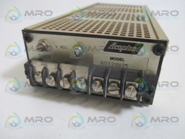 ACOPIAN A032XN25 POWER SUPPLY NSNP