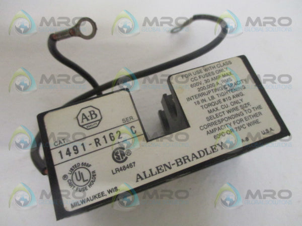 ALLEN BRADLEY 1491-R162 SER. C FUSE HOLDER UNMP