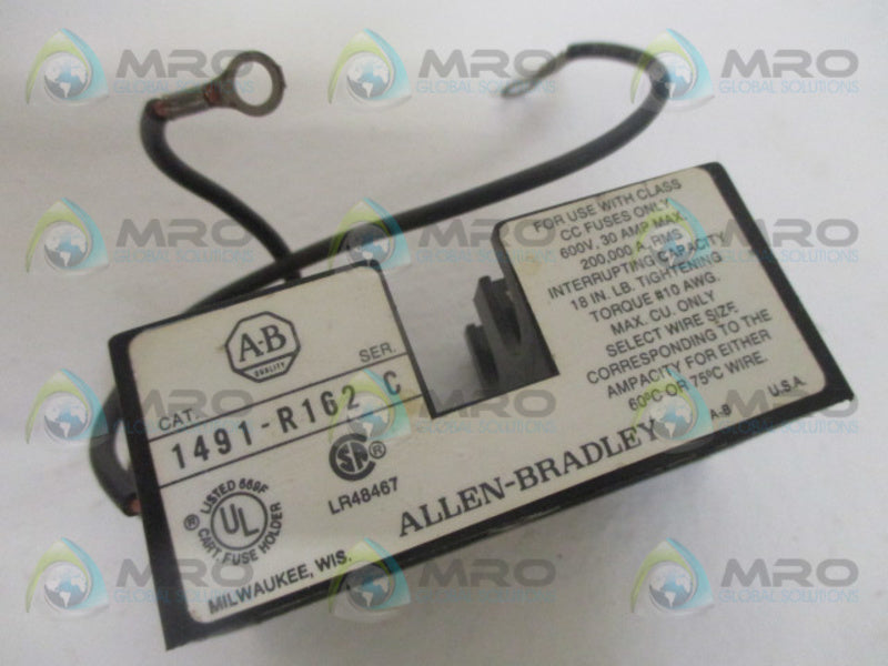 ALLEN BRADLEY 1491-R162 SER. C FUSE HOLDER UNMP