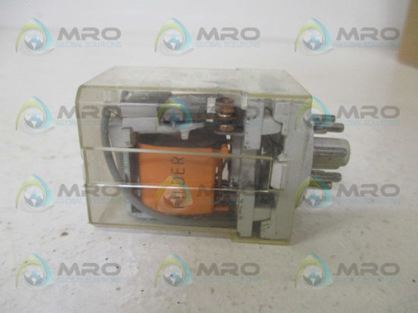 FINDER 60.12 RELAY 120VAC UNMP