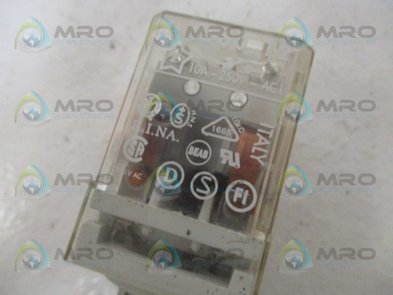 FINDER 60.12 RELAY 120VAC UNMP
