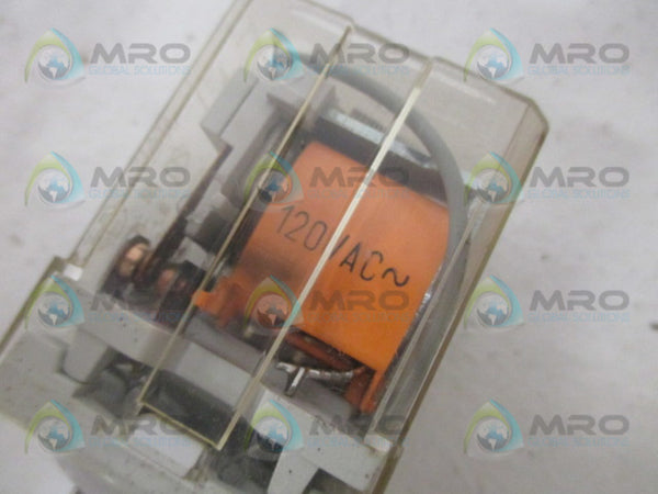 FINDER 60.12 RELAY 120VAC UNMP
