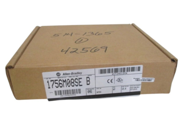 ALLEN BRADLEY 1756-M08SE SER. B F/W 12.6 NSMP