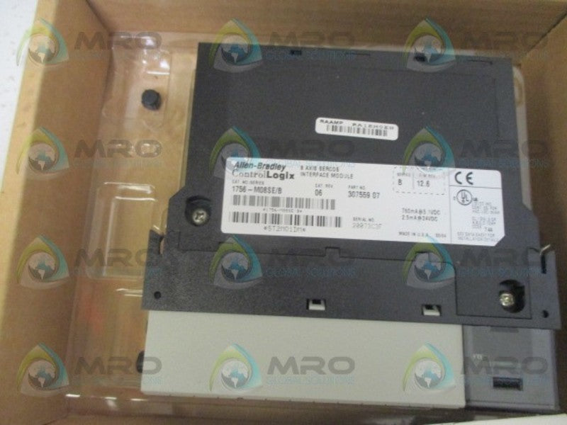 ALLEN BRADLEY 1756-M08SE SER. B F/W 12.6 NSMP