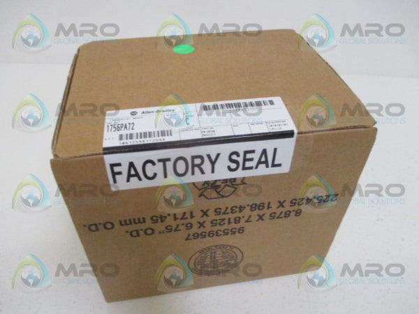 ALLEN BRADLEY 1756-PA72 SER. C DATE: 2010  NSFS