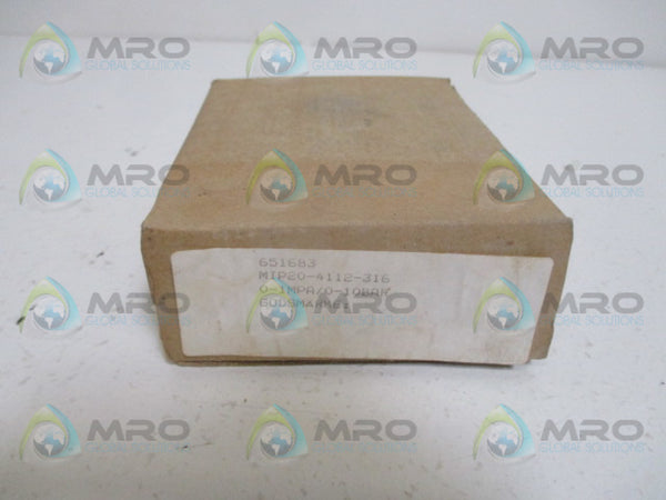 ABB MIP20-4112-316 GAUGE 0-1MPA / 0-10BAR NSMP