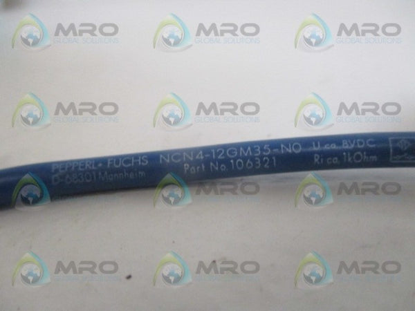 PEPPERL+FUCHS NCN4-12GM35-N0 INDUCTIVE SENSOR 106321 NSNP