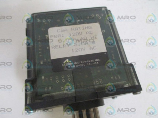 ACTION PAC 1000-6016M RELAY 120VAC UNMP