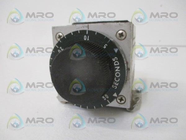 AGASTAT 7022ADT TIMING RELAY 5-50 SEC. 120V (AS PICTURED) UNMP