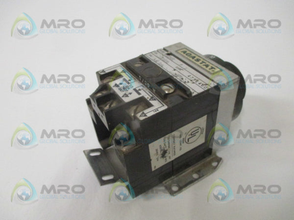 AGASTAT 7022ADT TIMING RELAY 5-50 SEC. 120V (AS PICTURED) UNMP