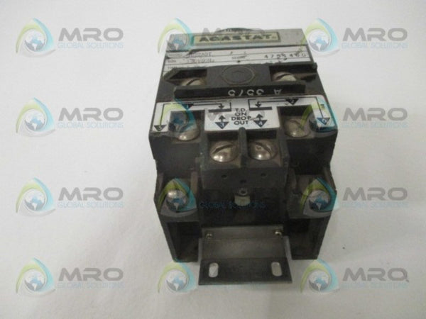 AGASTAT 7022ADT TIMING RELAY 5-50 SEC. 120V (AS PICTURED) UNMP
