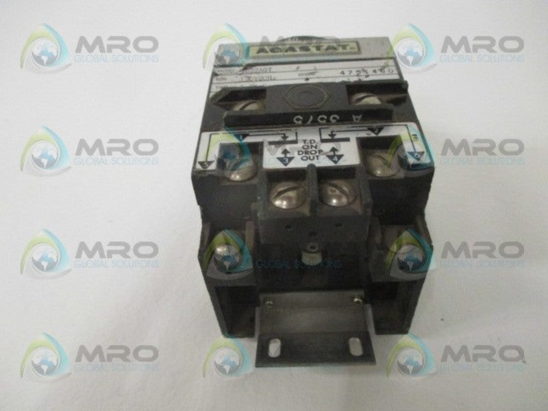 AGASTAT 7022ADT TIMING RELAY 5-50 SEC. 120V (AS PICTURED) UNMP