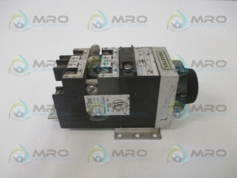 AGASTAT 7024AD TIMING RELAY 5-50 SEC. 120V UNMP