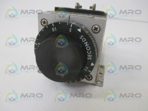 AGASTAT 7024AD TIMING RELAY 5-50 SEC. 120V UNMP