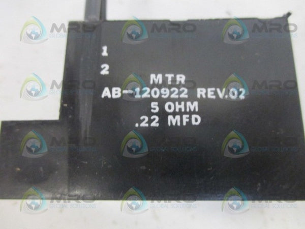 ALLEN BRADLEY 120922 SURGE SUPPRESSOR 5OHM NSNP