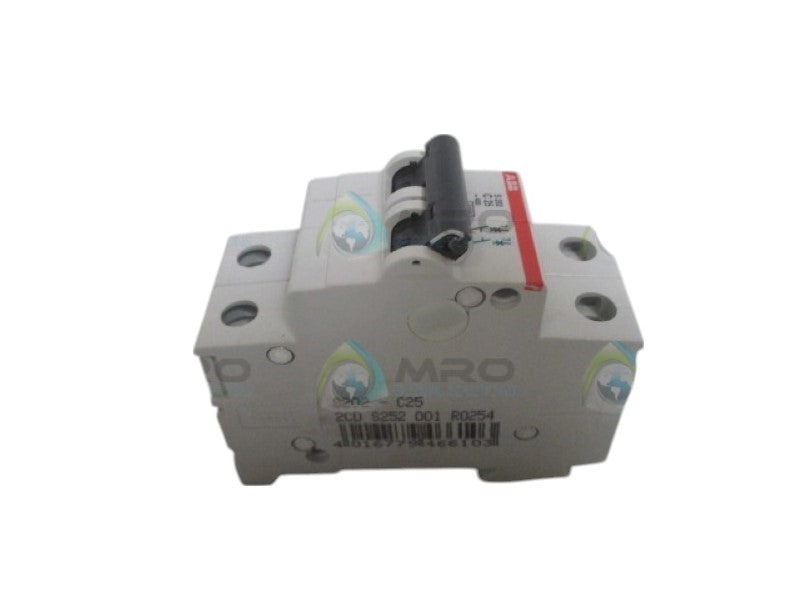 ABB S202-C25 MINIATURE CIRCUIT BREAKER 25A NSNP