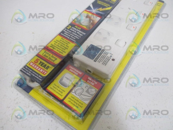 HPM INDUSTRIES D104PAWE POWERBOARD 4 OUTLET NSMP