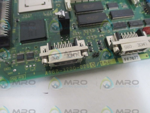 FANUC A16B-3200-0260/15E POWER BASE BOARD  NSNP