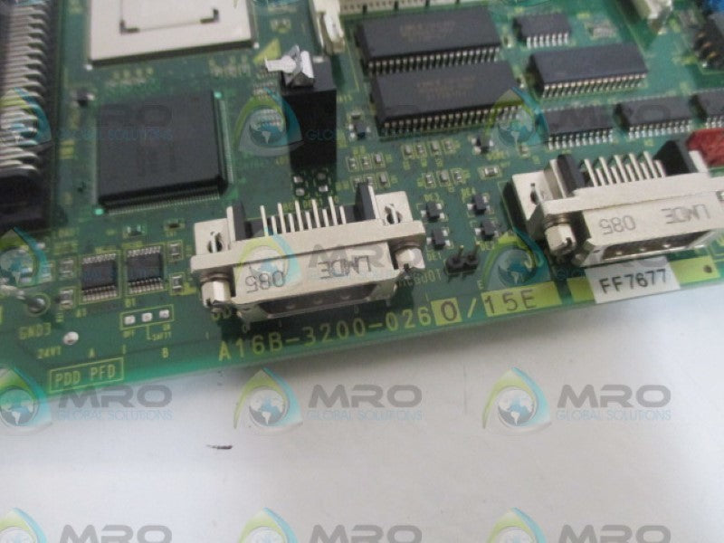 FANUC A16B-3200-0260/15E POWER BASE BOARD  NSNP