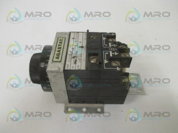 AGASTAT 7012ADLL TIME DELAY RELAY 5-50 SEC. (AS PICTURED) UNMP