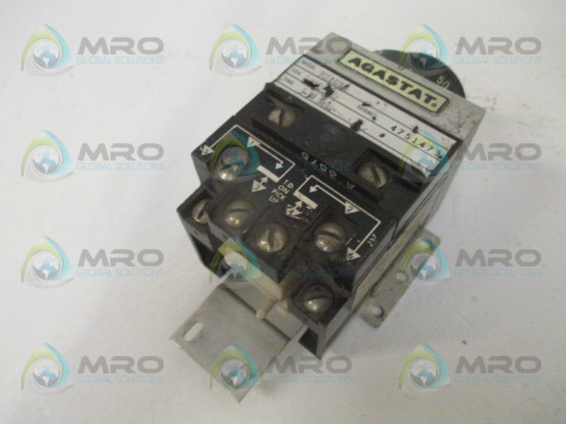 AGASTAT 7012ADLL TIME DELAY RELAY 5-50 SEC. (AS PICTURED) UNMP
