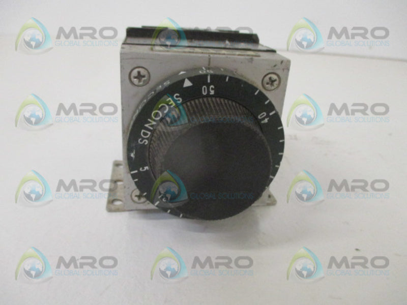 AGASTAT 7012ADLL TIME DELAY RELAY 5-50 SEC. (AS PICTURED) UNMP