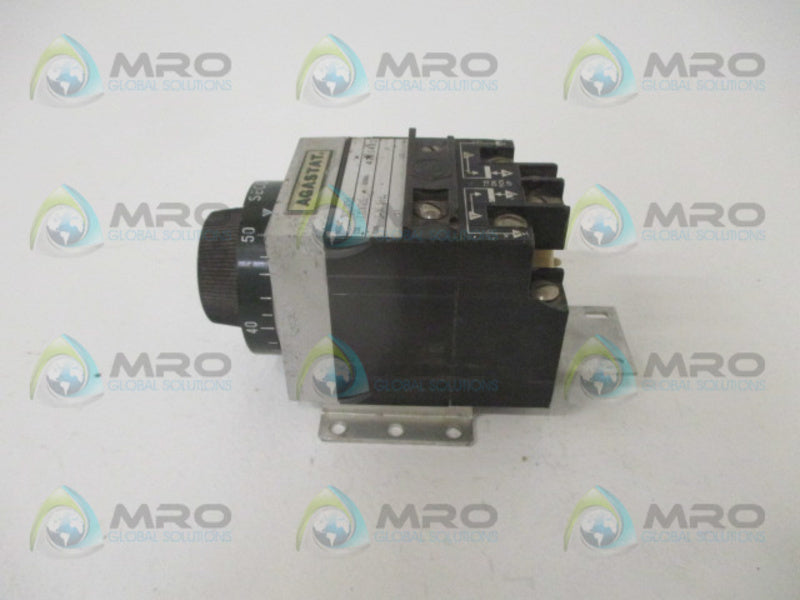 AGASTAT 7012ADLL TIME DELAY RELAY 5-50 SEC. UNMP