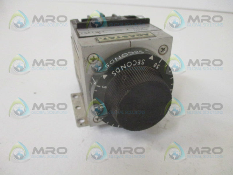 AGASTAT 7012ADLL TIME DELAY RELAY 5-50 SEC. UNMP