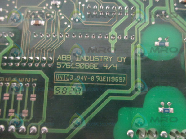 ABB 57619066E CIRCUIT BOARD UNMP