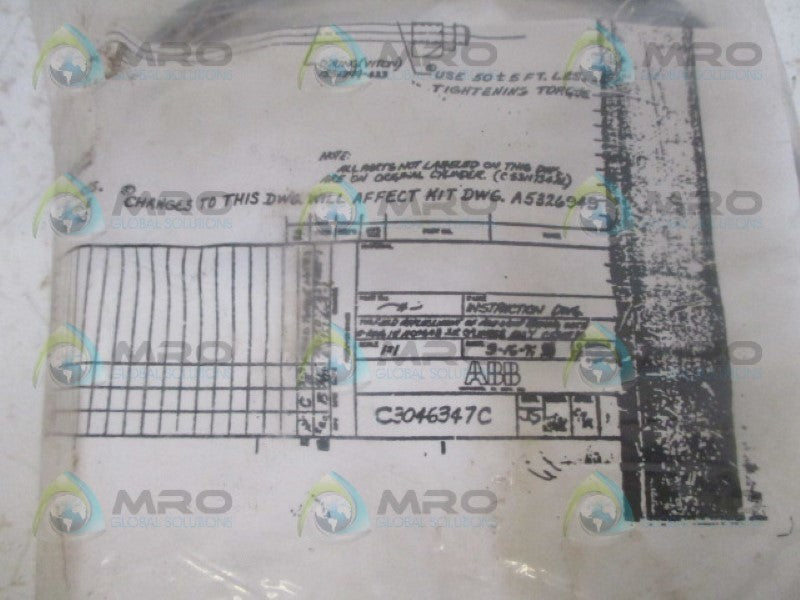ABB C3046347C SEAL KIT NSMP