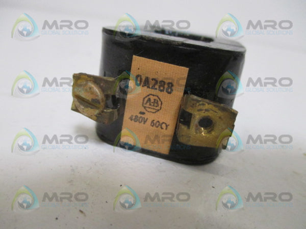 ALLEN BRADLEY 0A288 COIL 480V (AS PICTURED) NSNP