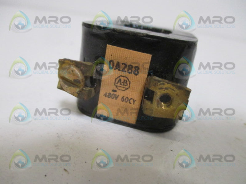 ALLEN BRADLEY 0A288 COIL 480V (AS PICTURED) NSNP