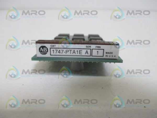 ALLEN BRADLEY 1747-PTA1E SER. A F/W 1 NSNP