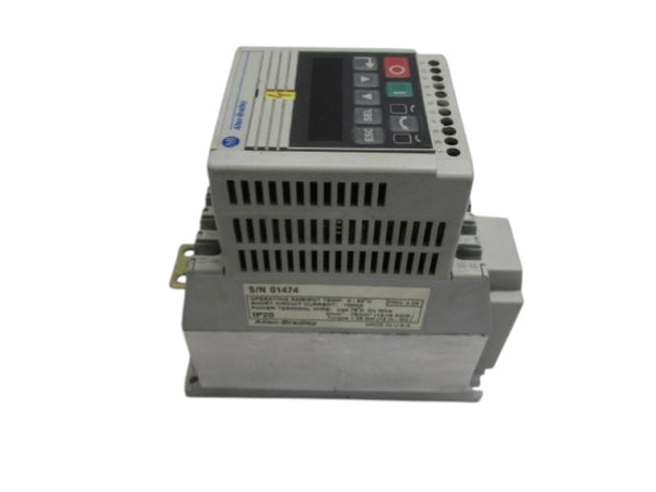 ALLEN BRADLEY 160-AA04NPS1P1 SER. A SPEED CONTROLLER 0.75W/1HP UNMP