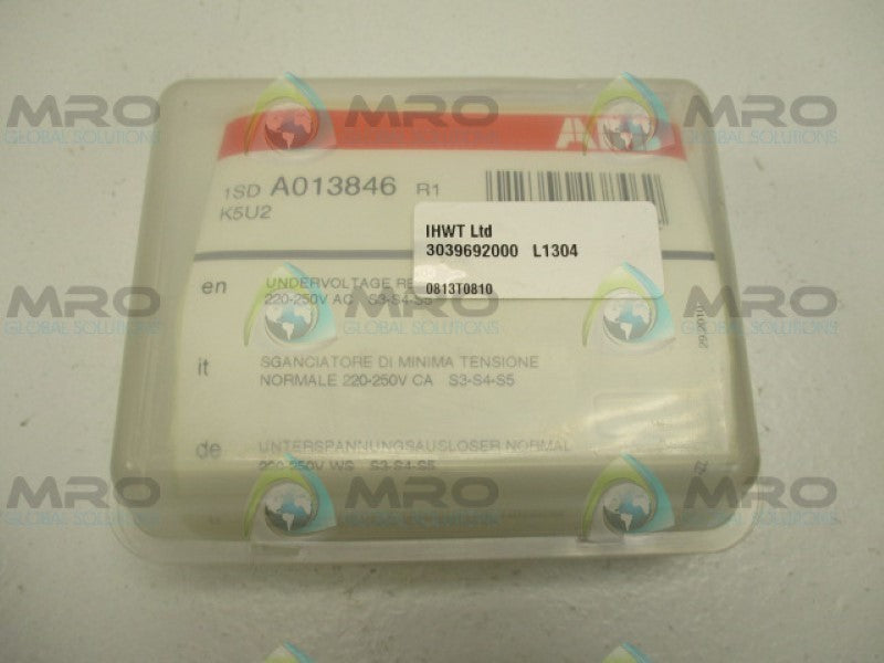 ABB 1SDA013846R1 CIRCUIT BREAKER ACCESSORY NSMP