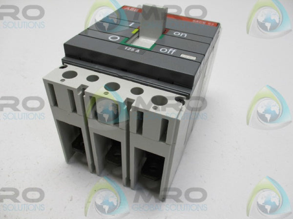 ABB S3NQ0125TW CIRCUIT BREAKER 125A NSMP