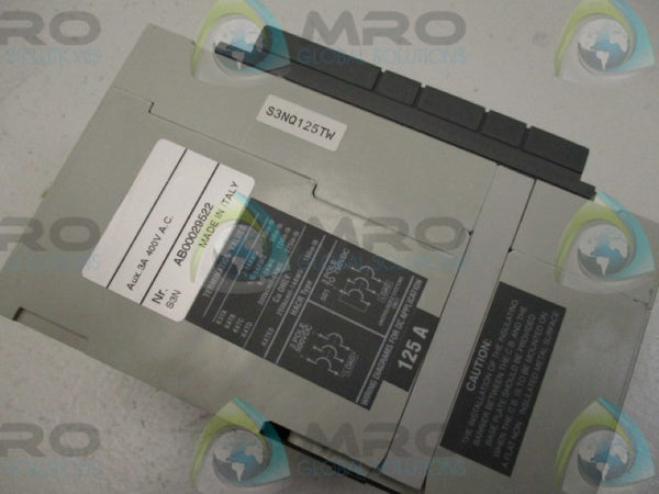 ABB S3NQ0125TW CIRCUIT BREAKER 125A NSMP