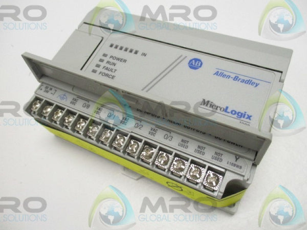 ALLEN BRADLEY 1761-L10BWB SER. E F/W 1.0 CONTROLLER MODULE  NSMP