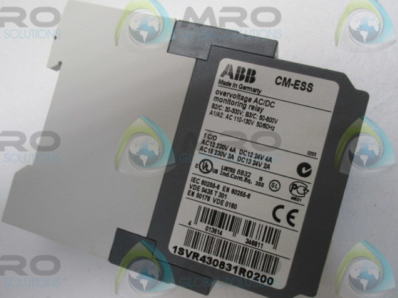 ABB ISVR430831R0200 CM-ESS VOLTAGE MONITOR  NSMP