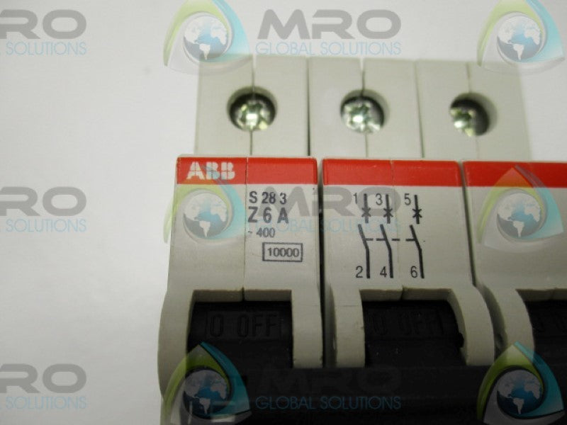 ABB GHS2830001R0378 CIRCUIT BREAKER 6A 480VAC  NSMP