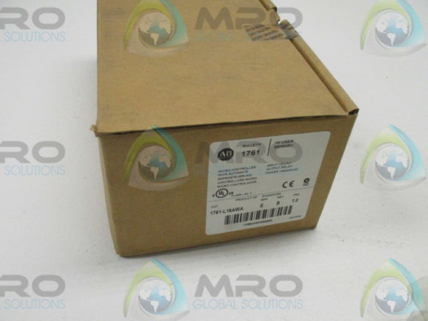ALLEN BRADLEY 1761-L16AWA SER. E F/W 1.0 CONTROLLER 2009    NSFS