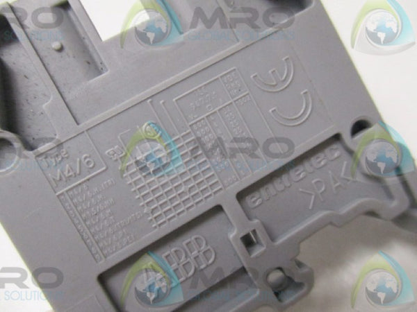ABB M4/6 TERMINAL BLOCK  UNMP