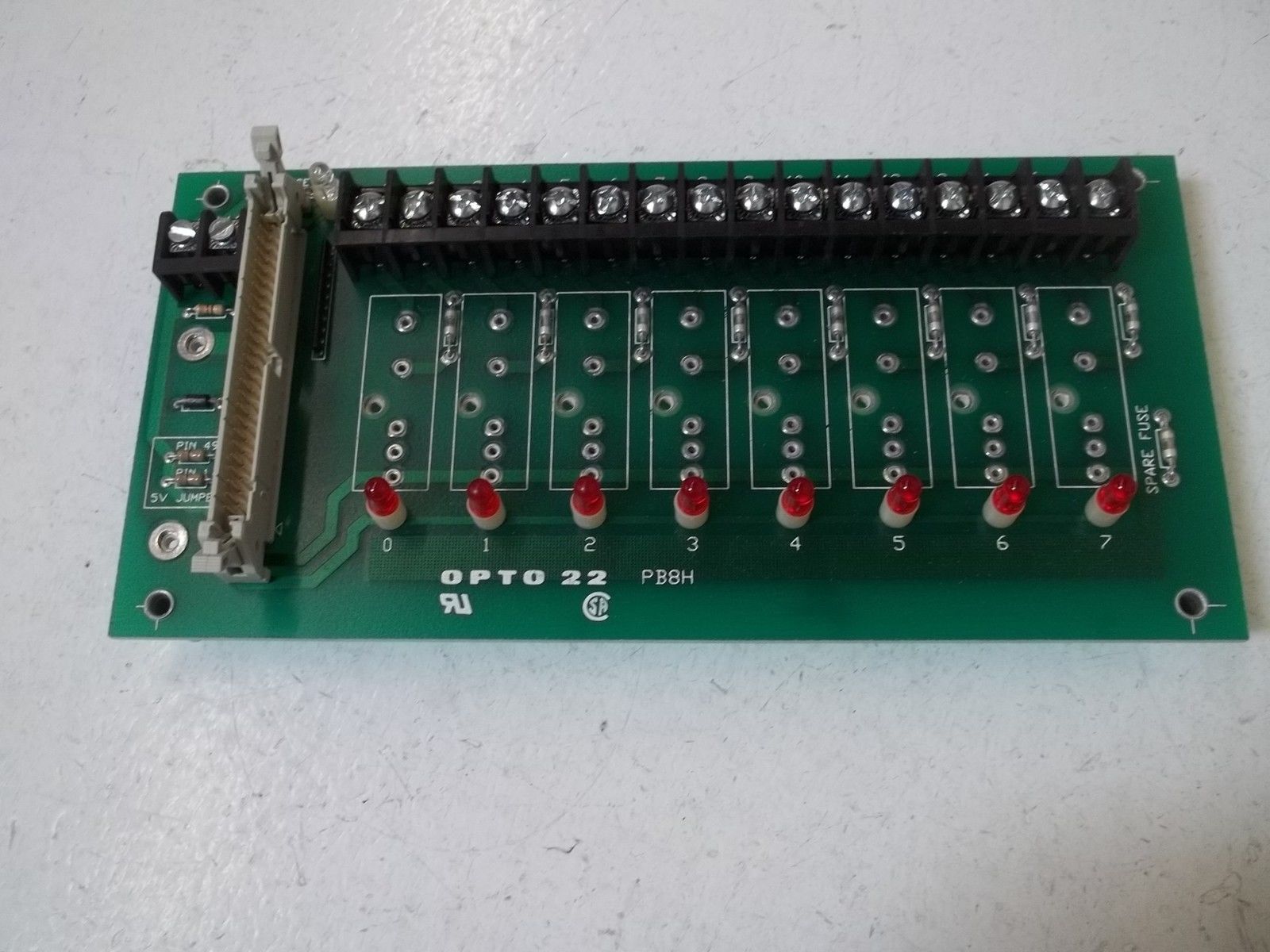 OPTO 22 PB8H 8-CHANNEL RELAY RACK NSMP