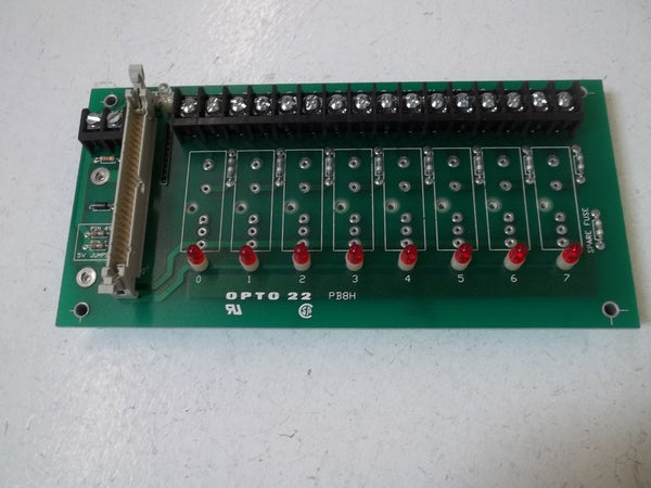 OPTO 22 PB8H 8-CHANNEL RELAY RACK NSMP