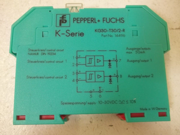 PEPPERL+FUCHS KG30-T30/2-R MODULE UNMP