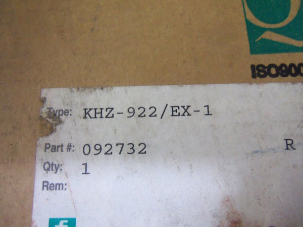 PEPPERL+FUCHS KHZ-922/Ex-1 NSMP