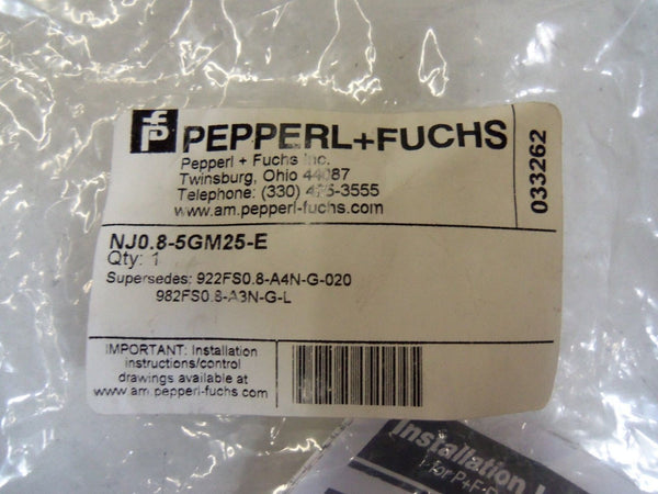PEPPERL+FUCHS NJ0.8-5GM25-E  NSMP