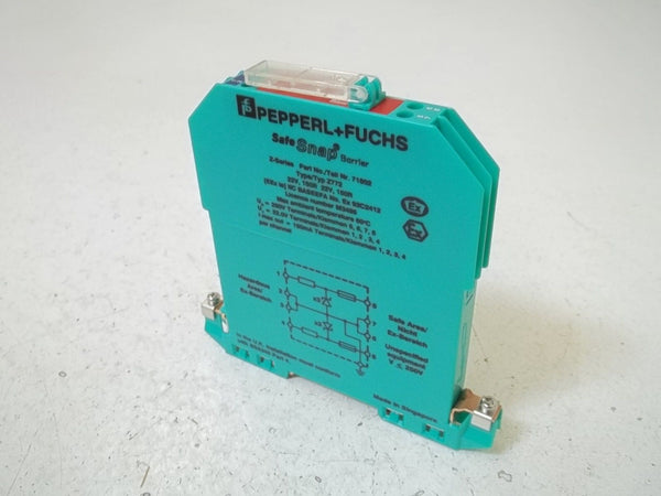 PEPPERL+FUCHS Z772 SAFE ISOLATED RELAY NSMP
