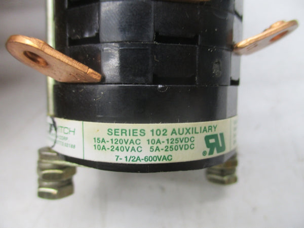 ELECTROSWITCH 102109LP SER. 102 600VAC 7-1/2A  NSMP